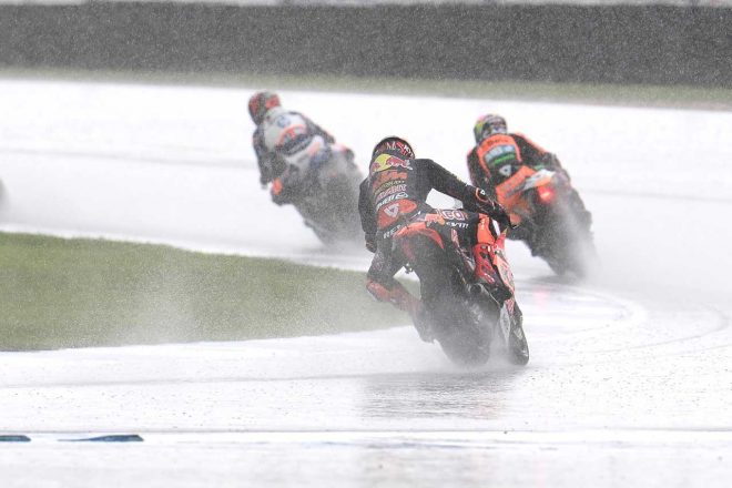 2022年MotoGP第17戦タイGP Moto2クラス ウエットコンディションの決勝レース