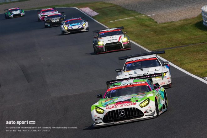 2022スーパーGT第7戦オートポリス　グッドスマイル 初音ミク AMG（谷口信輝／片岡龍也）