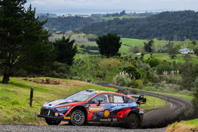 オリバー・ソルベルグ（ヒョンデi20 Nラリー1）　2022年WRC第11戦ラリー・ニュージーランド