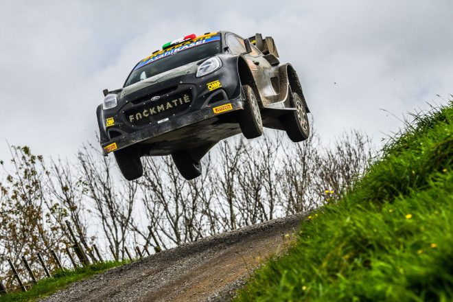 ロレンツォ・ベルテッリ（フォード・プーマ・ラリー1）　2022年WRC第11戦ラリー・ニュージーランド