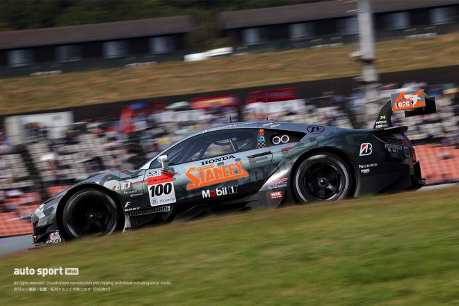 2022スーパーGT第7戦オートポリス　STANLEY NSX-GT（山本尚貴／牧野任祐）