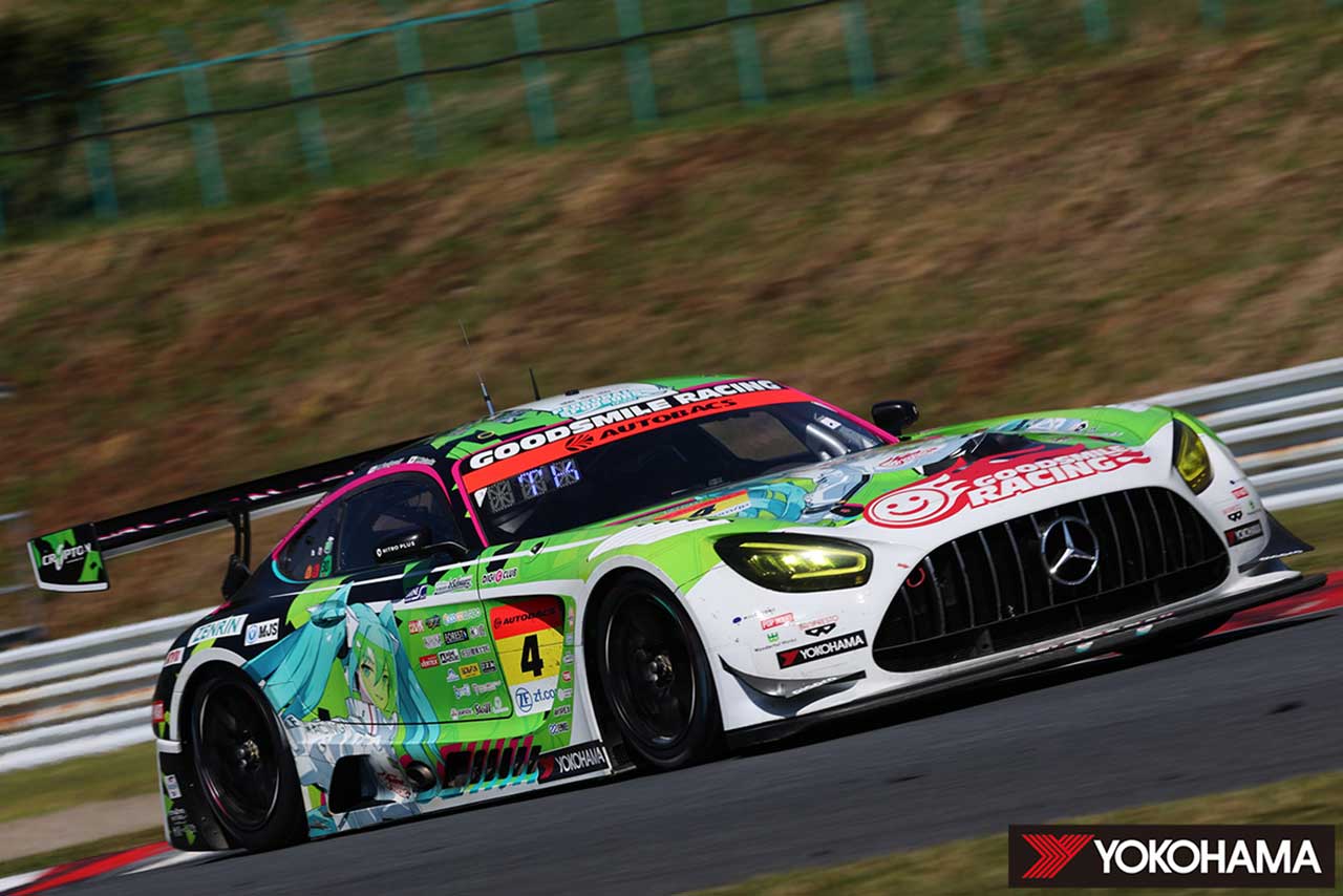 2022スーパーGT第7戦オートポリス　グッドスマイル 初音ミク AMG（谷口信輝／片岡龍也）