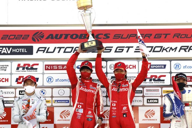 2022スーパーGT第7戦オートポリス　Astemo NSX-GT（塚越広大／松下信治）