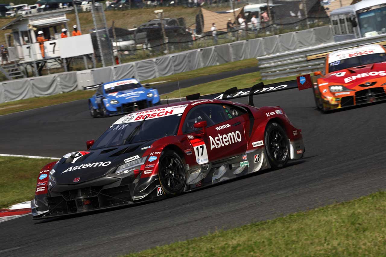 2022スーパーGT第7戦オートポリス　Astemo NSX-GT（塚越広大／松下信治）