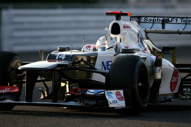 2012年F1日本GP　小林可夢偉（ザウバー・フェラーリ）