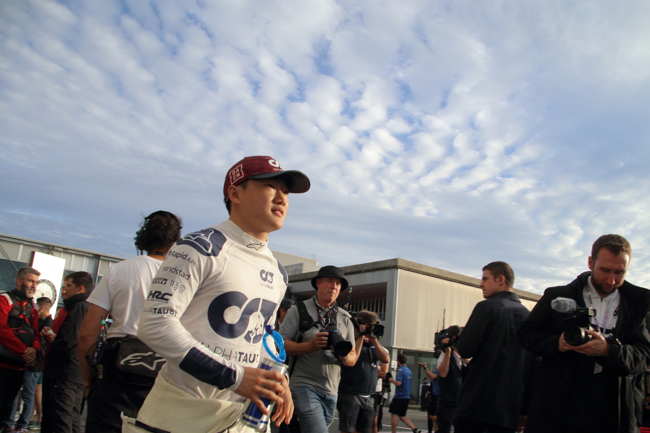 【角田裕毅／日本GP密着】