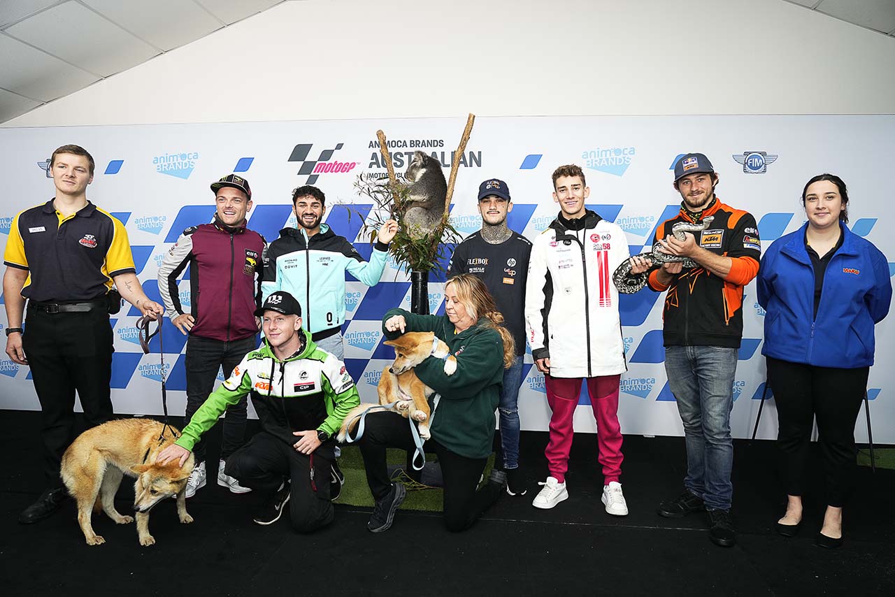 プレスカンファレンスに出席したライダー／2022MotoGP第18戦オーストラリアGP