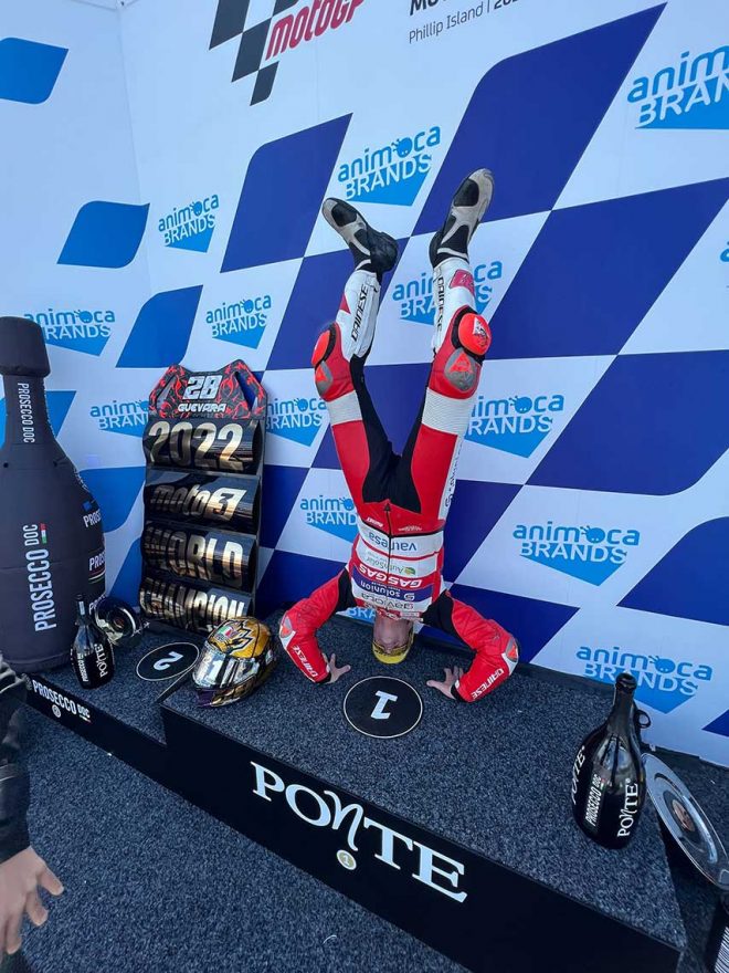 Moto3：タイトルを獲得したイサン・グエバラ（Gaviota GASGAS Aspar Team）／2022MotoGP第18戦オーストラリアGP