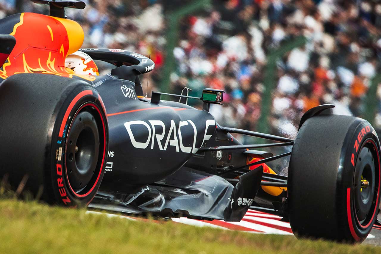 2022年F1第18戦日本GP　マックス・フェルスタッペン（レッドブル）