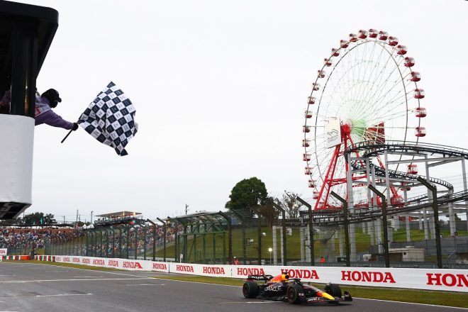 2022年F1第18戦日本GP　マックス・フェルスタッペン（レッドブル）が優勝