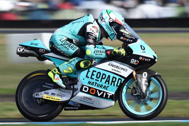 Moto3：デニス・フォッジア（Leopard Racing）
