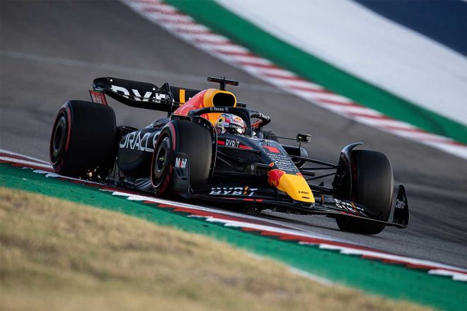 2022年F1第19戦アメリカGP　マックス・フェルスタッペン（レッドブル）