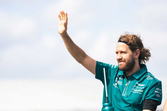 2022年F1第19戦アメリカGP　セバスチャン・ベッテル（アストンマーティン）