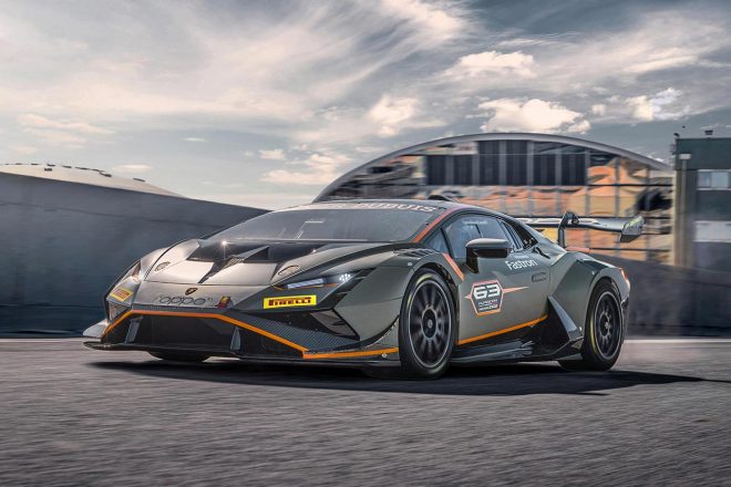 ランボルギーニ・スーパートロフェオ・アジアで使用されるウラカン・スーパートロフェオ・エボ2