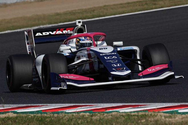 2022スーパーフォーミュラ第9戦＆第10戦鈴鹿　大湯都史樹（TCS NAKAJIMA RACING）