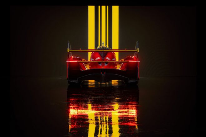 フェラーリ499P（リヤビュー）