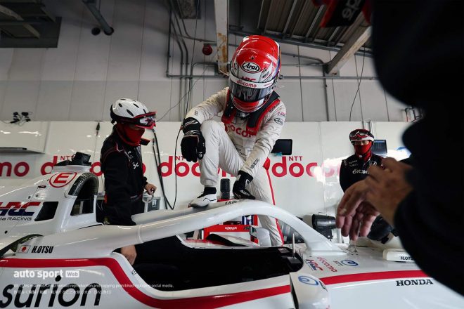 2022スーパーフォーミュラ第10戦鈴鹿公式予選　大津弘樹（DOCOMO TEAM DANDELION RACING）