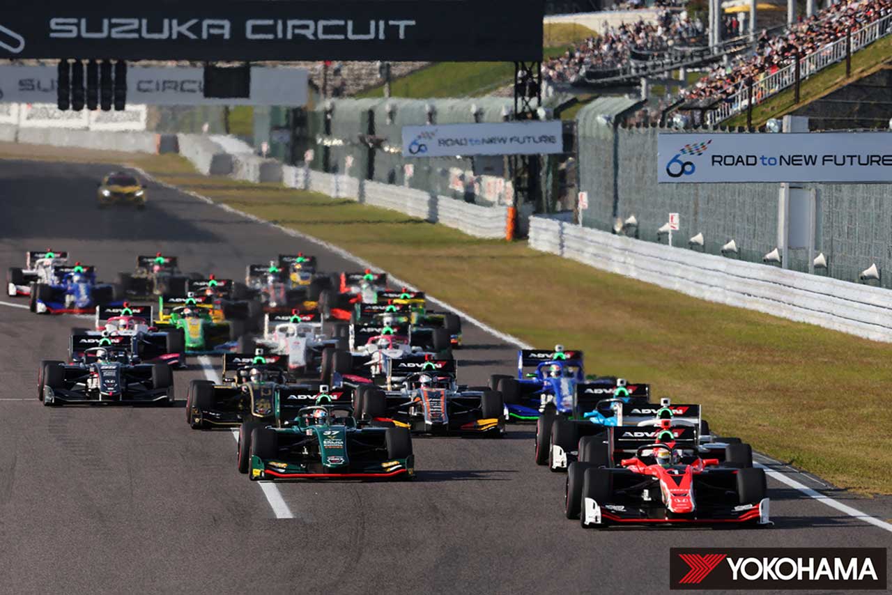 2022スーパーフォーミュラ第10戦鈴鹿　スタート
