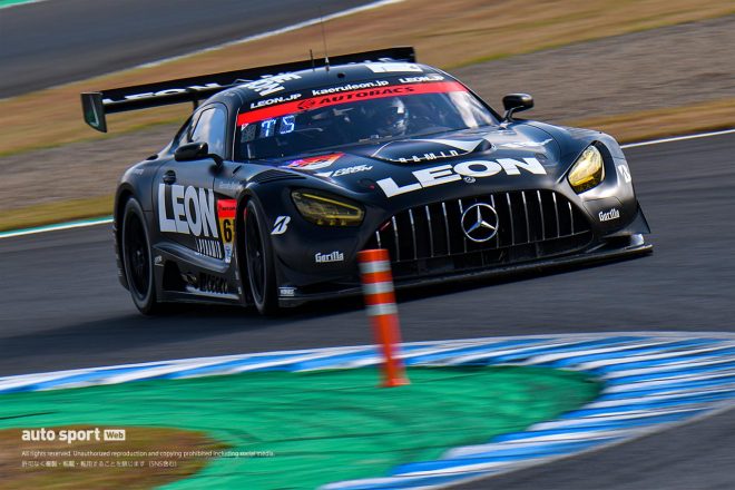 2022スーパーGT第8戦もてぎ　LEON PYRAMID AMG（蒲生尚弥／篠原拓朗）