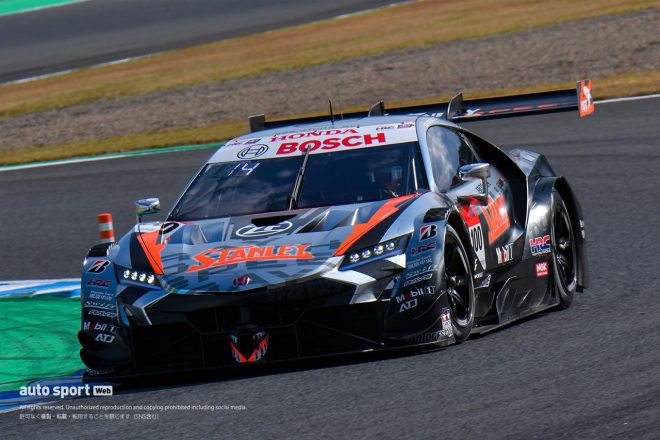 2022スーパーGT第8戦もてぎ　STANLEY NSX-GT（山本尚貴／牧野任祐）