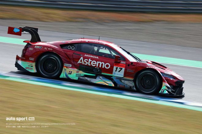 2022スーパーGT第8戦もてぎ　Astemo NSX-GT（塚越広大／松下信治）