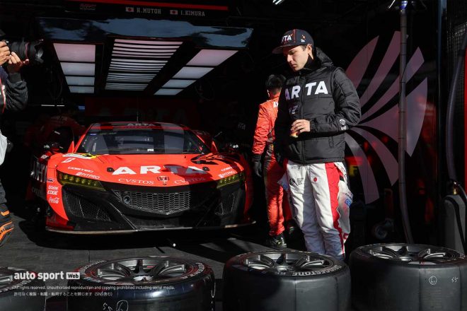 2022スーパーGT第8戦もてぎ　木村偉織（ARTA NSX GT3）
