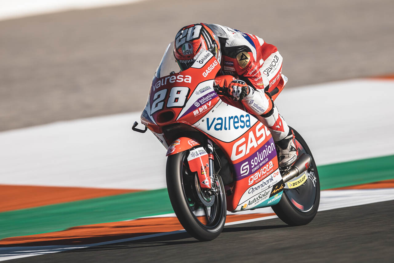 Moto3：イサン・グエバラ（Gaviota GASGAS Aspar Team）／2022MotoGP第20戦バレンシアGP