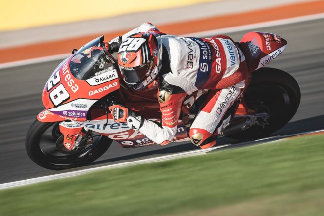 Moto3：イサン・グエバラ（Valresa GASGAS Aspar Team）／2022MotoGP第20戦バレンシアGP