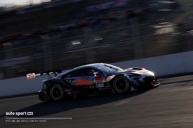 2022スーパーGT第8戦もてぎ　STANLEY NSX-GT（山本尚貴／牧野任祐）
