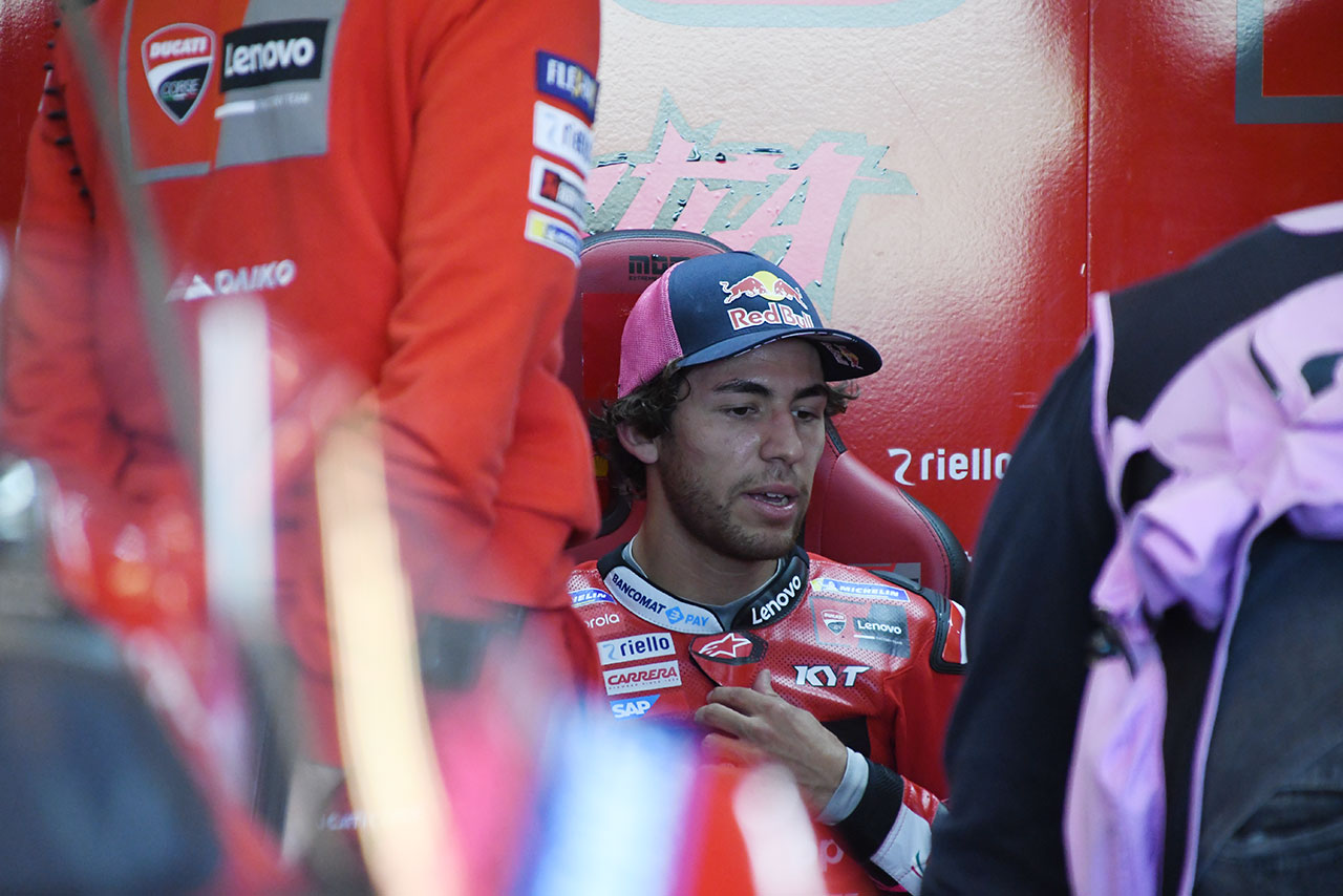 ファクトリーチームに加入するエネア・バスティアニーニ