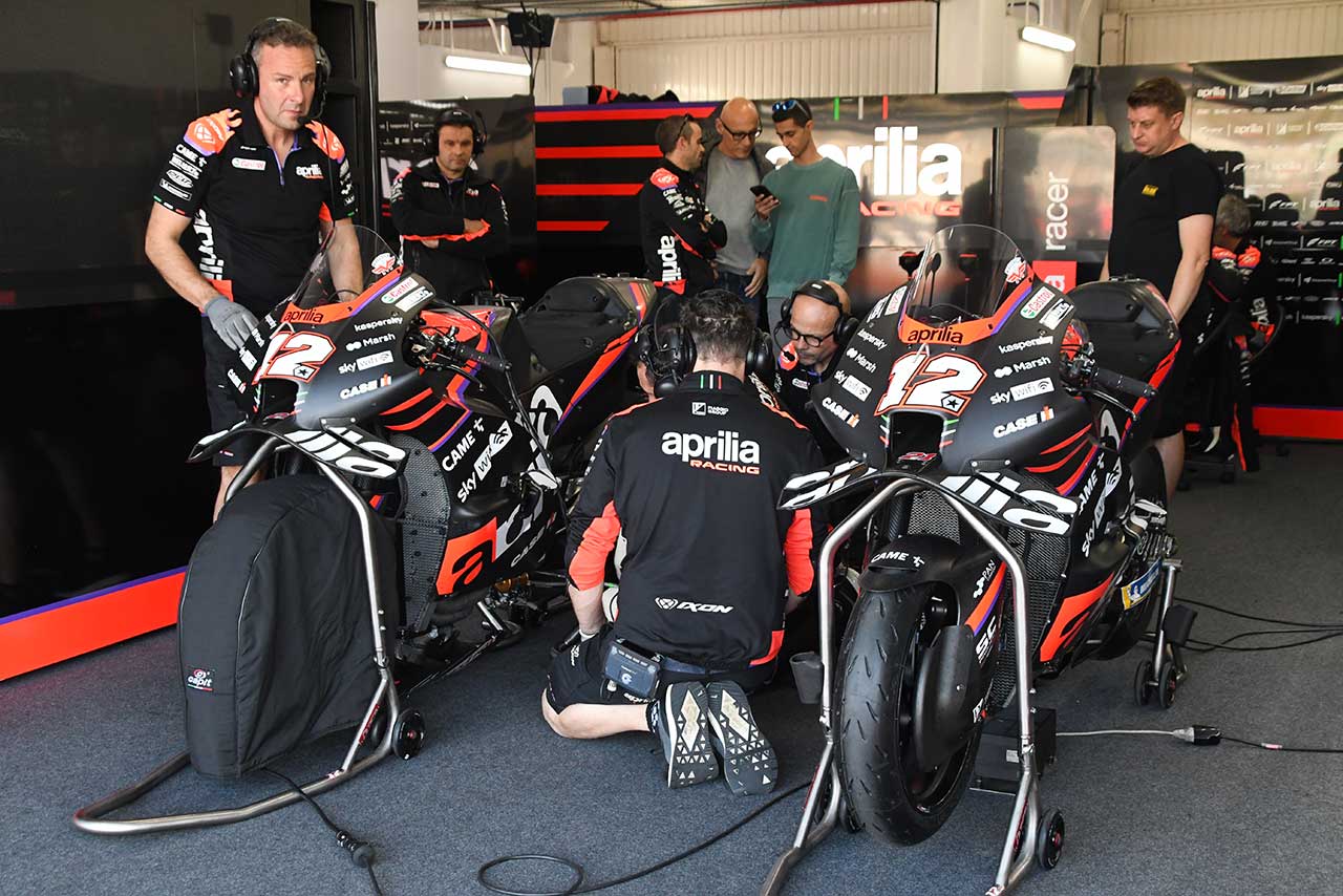 ビニャーレスのピットの様子