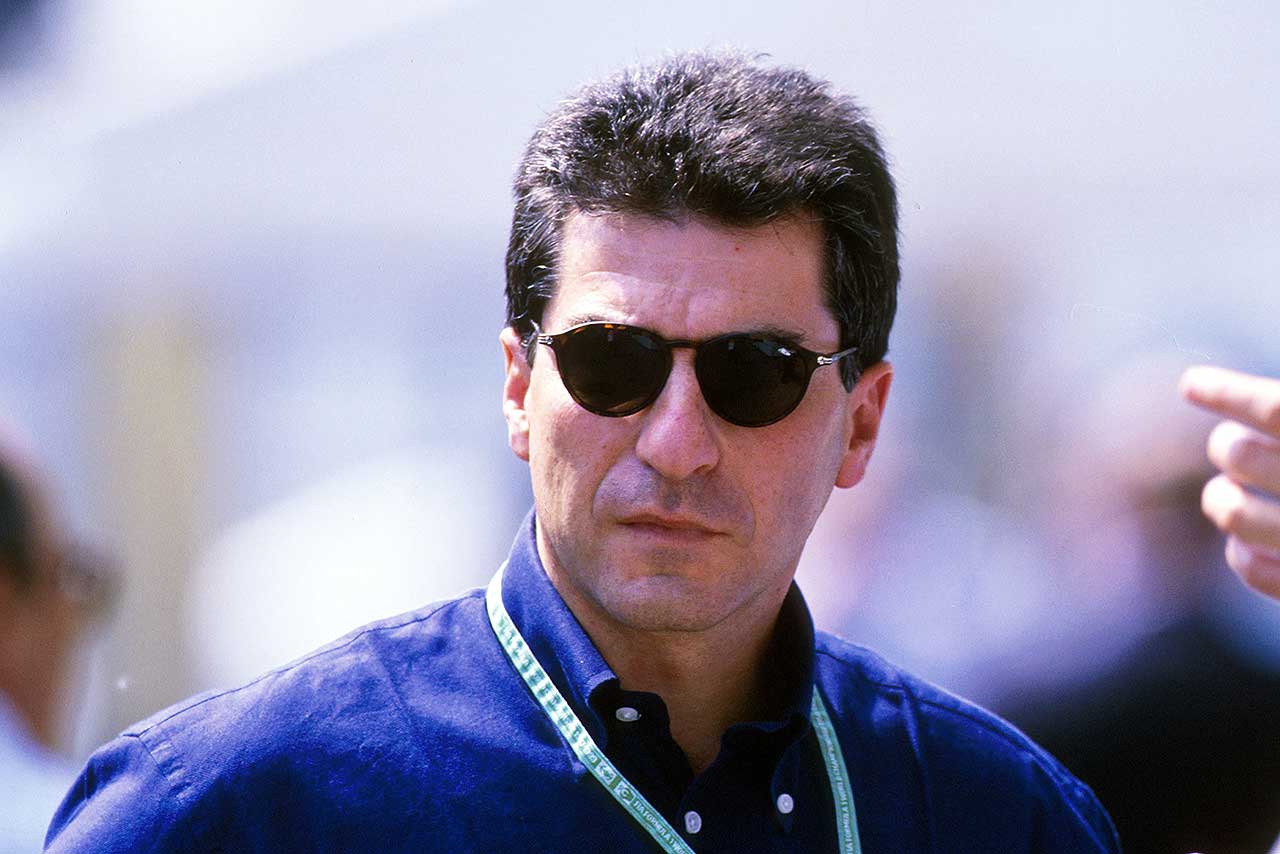 1980年代からさまざまなドライバーのエージェントを務めるジュリアン・ジャコビ（写真は1999年F1第3戦サンマリノGP）