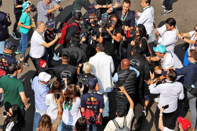 2022年F1第20戦メキシコGP　ルイス・ハミルトン（メルセデス）