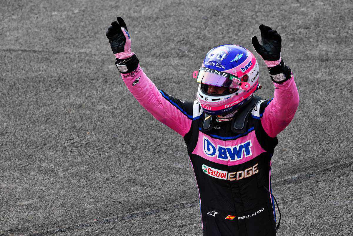 2022年F1第20戦メキシコGP　フェルナンド・アロンソ（アルピーヌ）