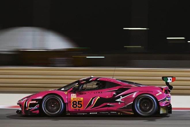 LMGTEクラスで予選最速となったアイアン・デイムスの85号車フェラーリ488 GTE Evo