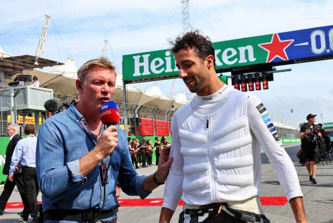 2022年F1第21戦ブラジルGP　ダニエル・リカルド（マクラーレン）