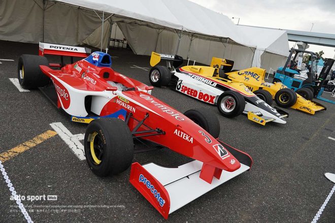 JAFモータースポーツジャパン2022で展示されたフォーミュラカー