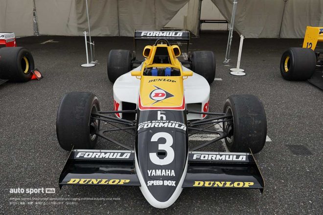 1986年全日本F2選手権に参戦したエイエ・エルグのマーチ86J・ヤマハ