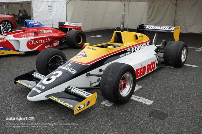 1986年全日本F2選手権に参戦したエイエ・エルグのマーチ86J・ヤマハ