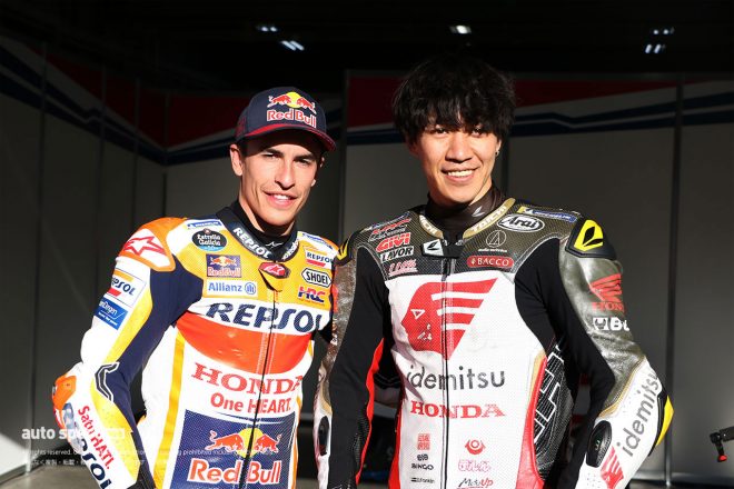 マルク・マルケスと長島哲太