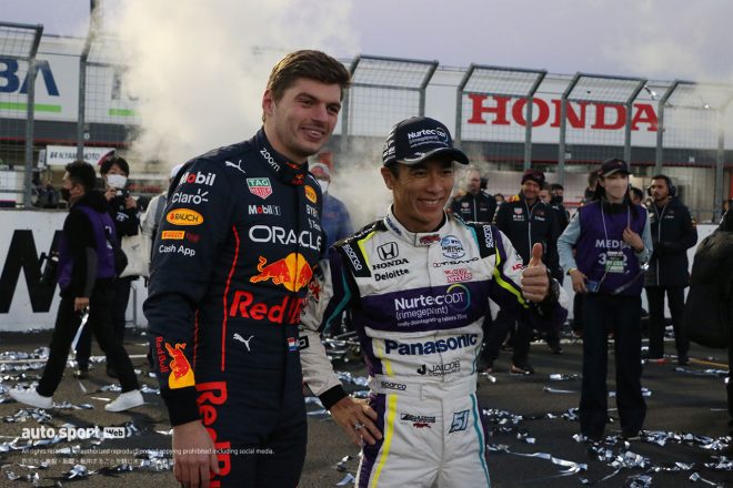 マックス・フェルスタッペンと佐藤琢磨