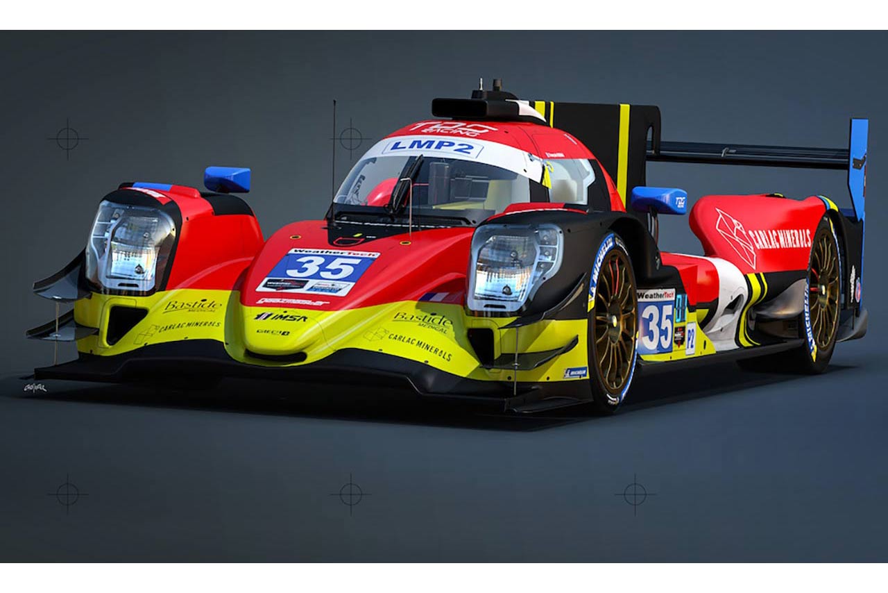2023年のIMSAにTDSレーシングが投入する35号車オレカ07・ギブソンのイメージ画像