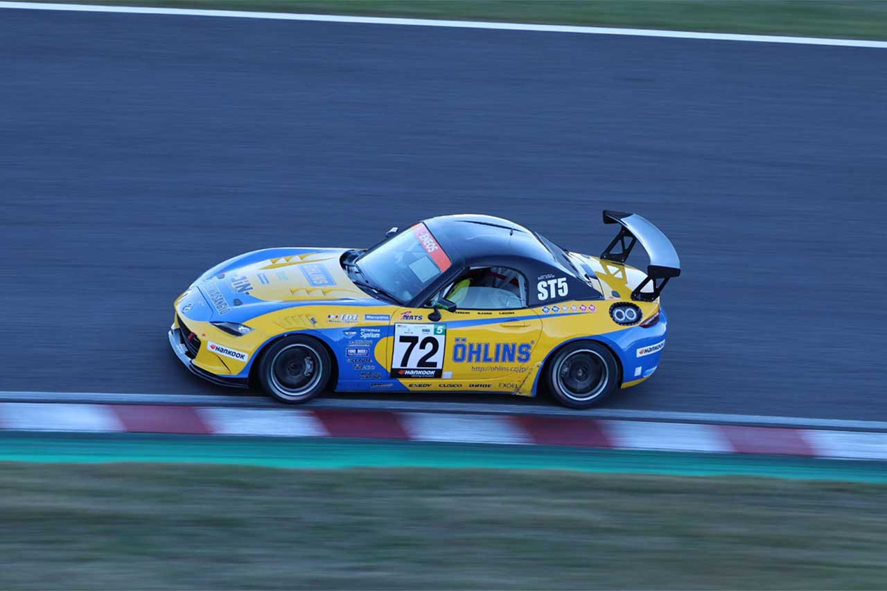 2022スーパー耐久第7戦鈴鹿　OHLINS Roadster NATS