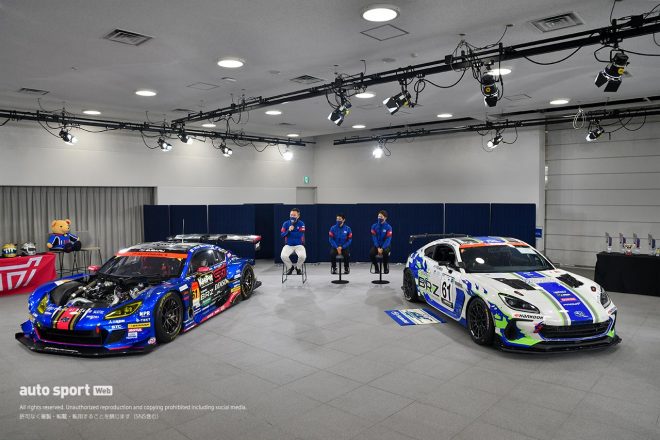 スバル研究実験センター内で行われたトークショーの様子