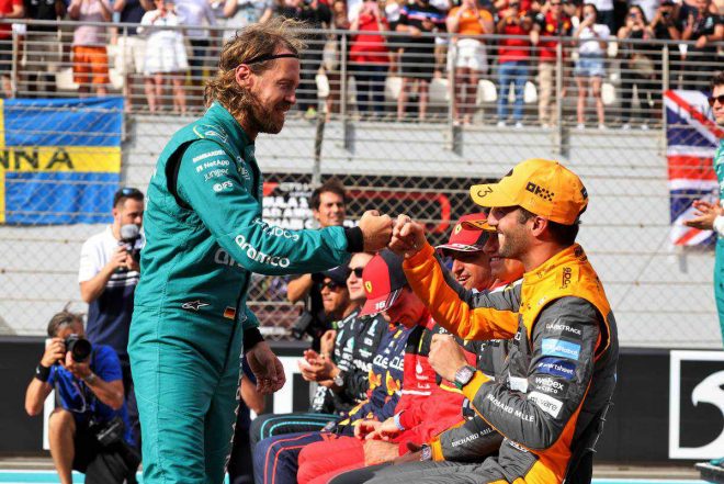 2022年F1第22戦アブダビGP　セバスチャン・ベッテル（アストンマーティン）