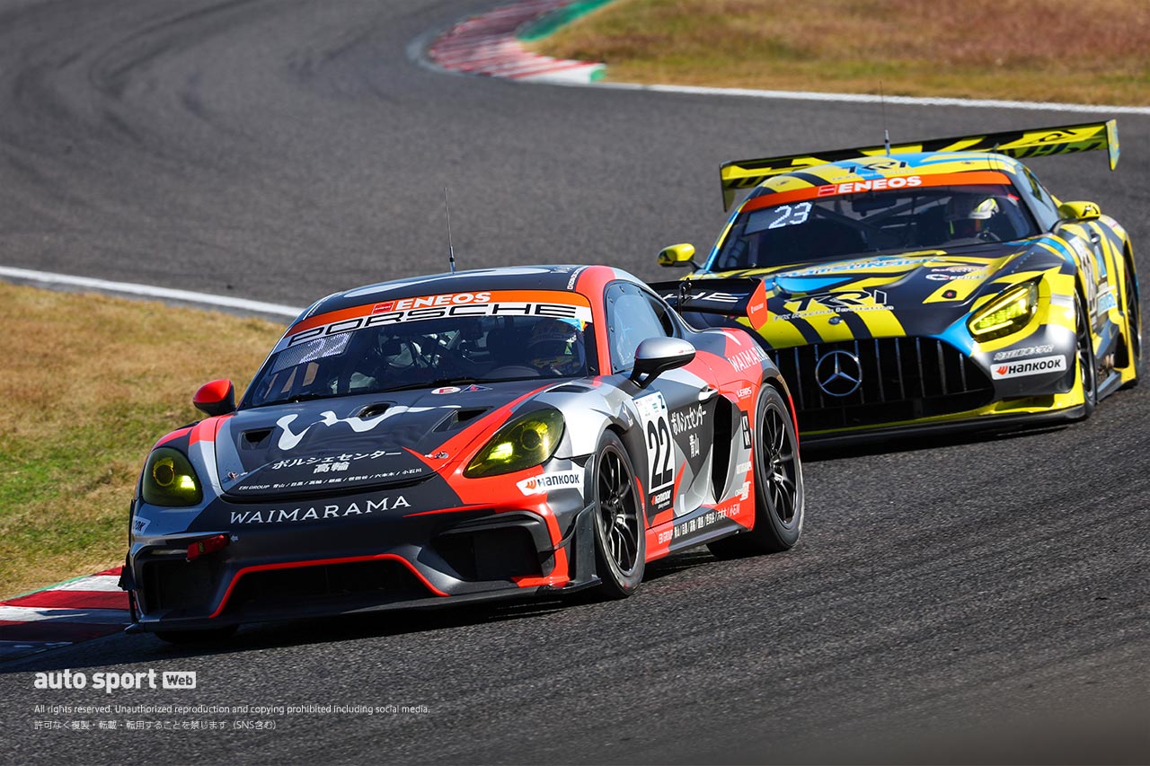 2022スーパー耐久第7戦鈴鹿　Porsche EBI WAIMARAMA Cayman GT4 RS