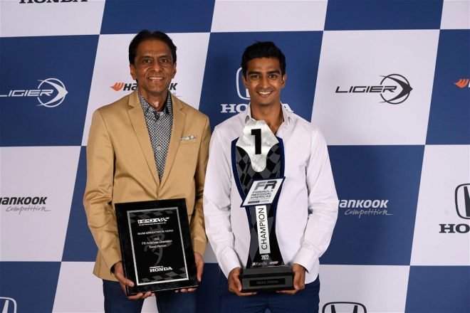 2022年フォーミュラ・リージョナル・アメリカズのシリーズタイトルを獲得したラウル・ハイマン