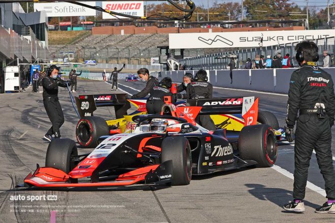 2022スーパーフォーミュラ合同／ルーキーテスト 三宅淳詞（ThreeBond Drago CORSE）