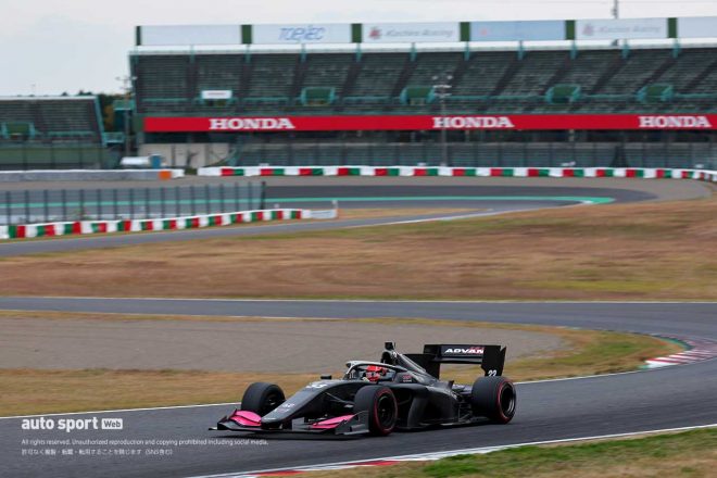 2022スーパーフォーミュラ合同／ルーキーテスト　ジェム・ボリュクバシ（TEAM TBD）2022スーパーフォーミュラ合同／ルーキーテスト　ジェム・ブリュックバシェ（TEAM TBD）