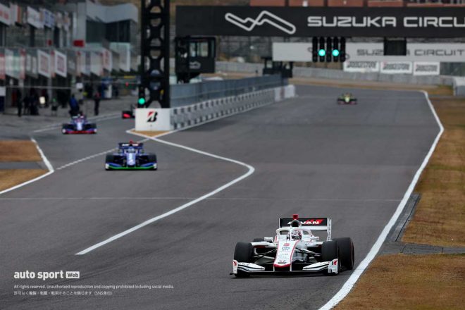 2022スーパーフォーミュラ合同／ルーキーテスト　大津弘樹（DANDELION RACING）